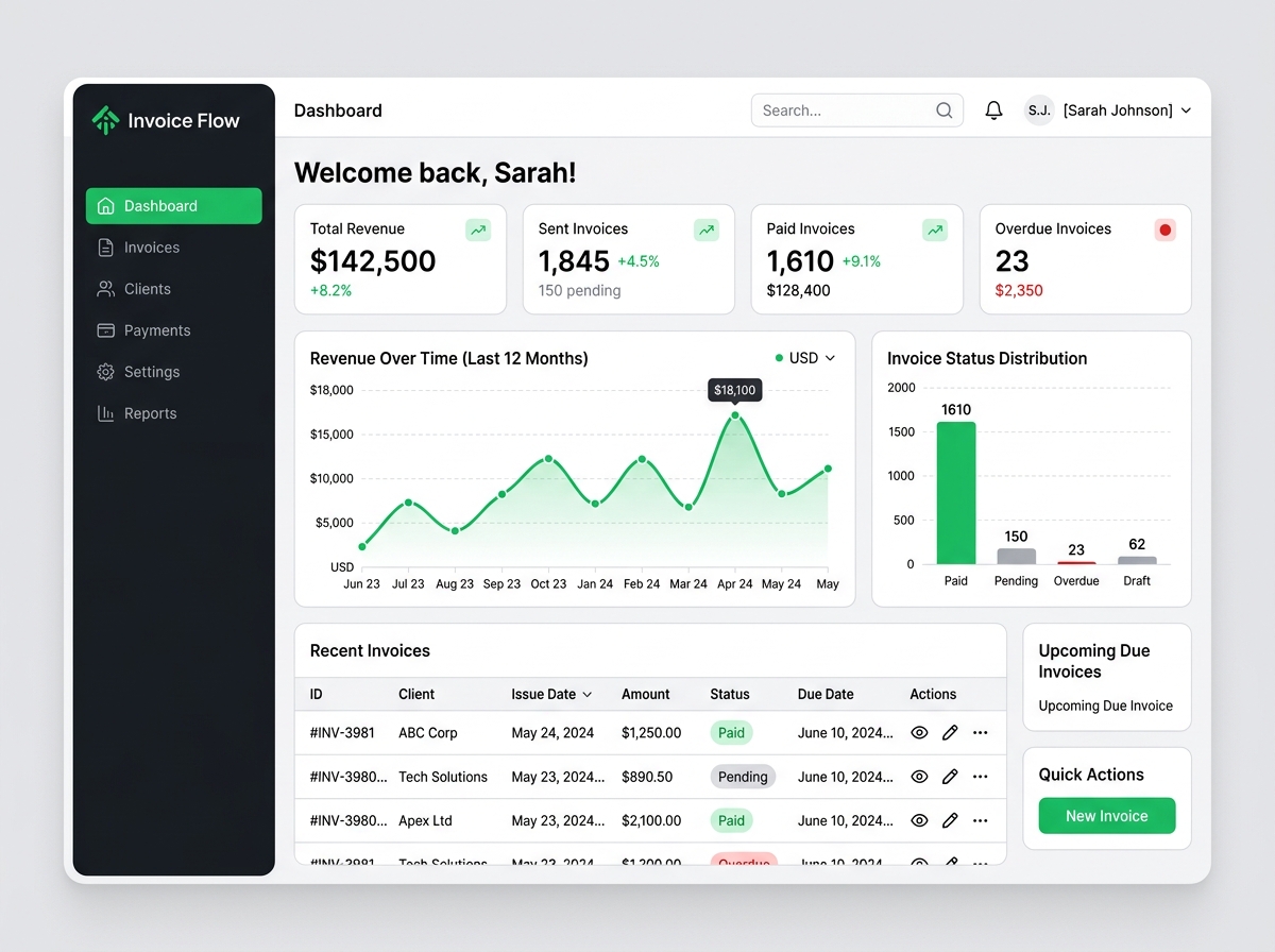 Invoice Flow SaaS